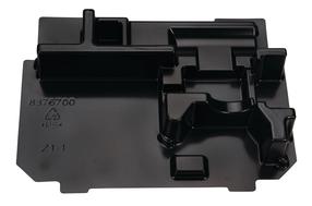 Įrankių dėžės įdėklas Makita Makpac, 38.5 cm x 28.5 cm x 5 cm, juoda sp.