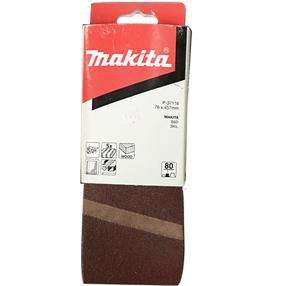Шлифовальная лента Makita P-37116, 80, 45.7 см x 7.6 см, 5 шт.