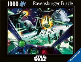 Dėlionė Ravensburger Star Wars Star Wars, 50 cm x 70 cm, 1000 vnt., įvairių spalvų