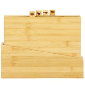 Virtuves dēlīšu komplekts Springos KI0109, brūna krās., 22 cm x 28 cm