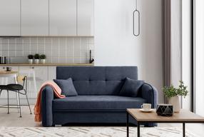 Sofa Laine Poco 40, tamsiai mėlyna sp., 105 x 155 cm x 75 cm