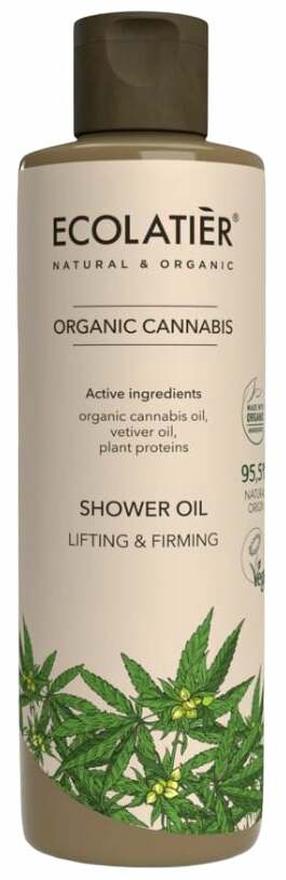 Kehapesu õli Ecolatier Organic Cannabis Lifting & Firming, 250 ml