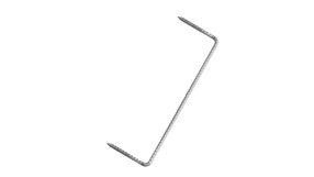 Statybinė kabė Haushalt, 200 mm x 6.5 mm
