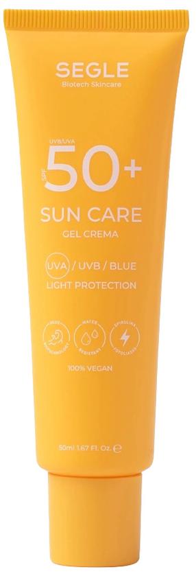 Līdzeklis iedeguma kopšanai sejai Segle Sun Care SPF50+, 50 ml