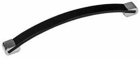 Ручка Besco Flex, 22.9 см, хромовый цв./черный цв.