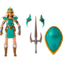 Žaislinė figūrėlė Mattel Masters Of The Universe Turtles Of Grayskull Teela HTH15, 14 cm, aukso sp./geltona sp./žalia sp.