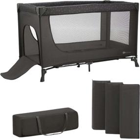Maniežas KinderKraft Joy Light 129 x 73 cm, pilka sp.