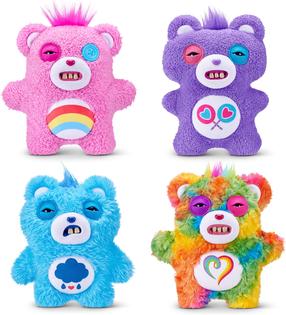 Mīkstā rotaļlieta lācis Zuru Fuggler Care Bears, (krāsa/dizains tiek izvēlēts nejauši), 22 cm