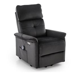 Кресло с откидной спинкой Leisure Furniture Semir 2, черный цв., 90 см x 80 см x 108 см