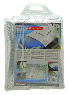 Automašīnu logu pārsegums Compass Ice Guard, sudraba krās.
