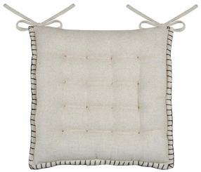 Kėdžių pagalvėlė Aline, pilka sp., 38 cm x 38 cm