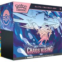 Kortų žaidimas Pokemon TCG Mega Evolution Chaos Rising Elite Trainer