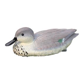 Dārza apdare "Pīle" Bird Duck N039, 27 cm x 12 cm x 11 cm, pelēka krās.