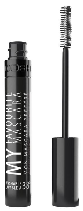 Тушь для ресниц Gosh My Favourite, 10 мл 02 carbon black
