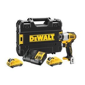Akukruvikeeraja koos akuga Dewalt DCF801D2-QW, 10.8 - 12 V, 2 Ah