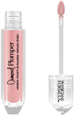 Lūpų blizgis Physicians Formula Mineral Wear Diamond Lip Plumper Diamond Lip Plumper, 5 ml, šviesiai rožinė sp., light pink princess cut