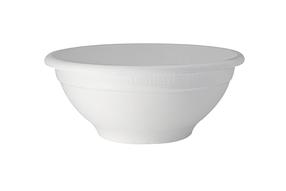 Lillepott Plasticotto, plastik, Ø 40 cm, valge v.