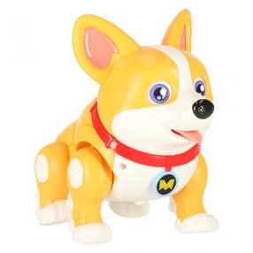Žaislinis gyvūnas šuo Intelligence Corgi, 20 cm, ruda sp./balta sp.