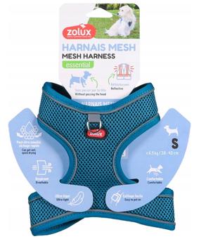 Petnešos šunims Zolux Mesh, turkio sp., 380 - 420 mm, S