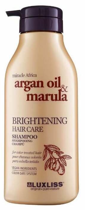 Šampūns Luxliss Argan Oil & Marula, 500 ml