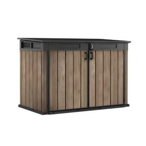 Sodo sandėliukas Keter Deco 29213179, 190 cm x 109 cm x 132.5 cm, ruda sp.