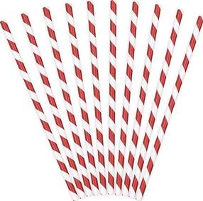Kõrred Party Deco PARX1930, 19.5 cm, paber, valge v., 10 tk
