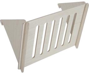 Šieno laikiklis graužikų narvams Zolux Wooden Rack, 21 cm x 14 cm x 12 cm, ruda sp.