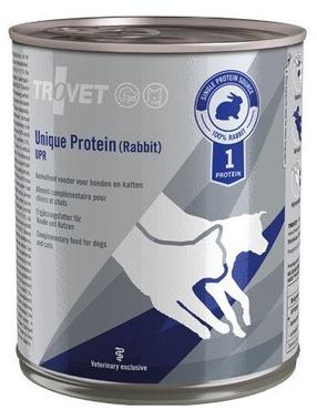 Šlapias kačių maistas Trovet Unique Protein Rabbit, triušiena, 0.8 kg