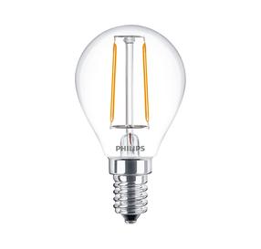 Lemputė Philips LED, P45, 2700 °K, E14, 2 W, 250 lm