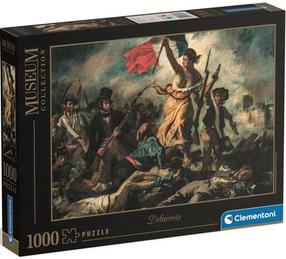 Пазл Clementoni Museum Liberty: Leading The People, 50 см x 70 см, 1000 шт., многоцветный