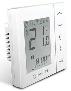 Termostaat Salus Controls, seinakinnitus, valge v., 5 - 35 °C