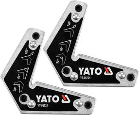 Магнитный держатель, набор Yato YT-08721, 113 мм, 2 шт.