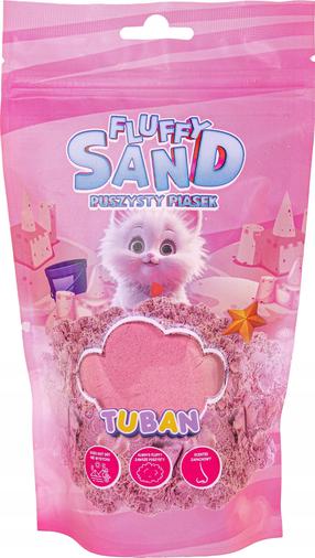 Modeliavimo smėlis Tuban Fluffy 37857, rožinė sp., 90 g