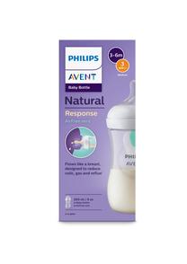 Kūdikių buteliukas Philips Avent Natural Response Air Free, 260 ml, 3 mėn.