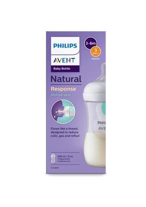 Бутылочка Philips Avent Natural Response Air Free, 260 мл, 3 мес.