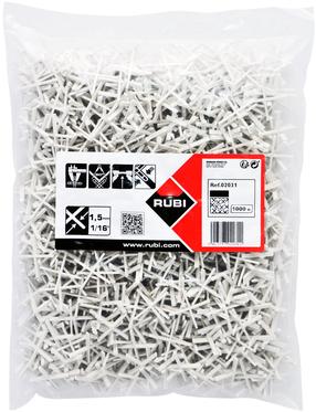 Крестики для плитки Rubi, 1000 шт., 0.15 см