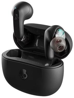 Juhtmeta kõrvaklapid Skullcandy Rail, must v.