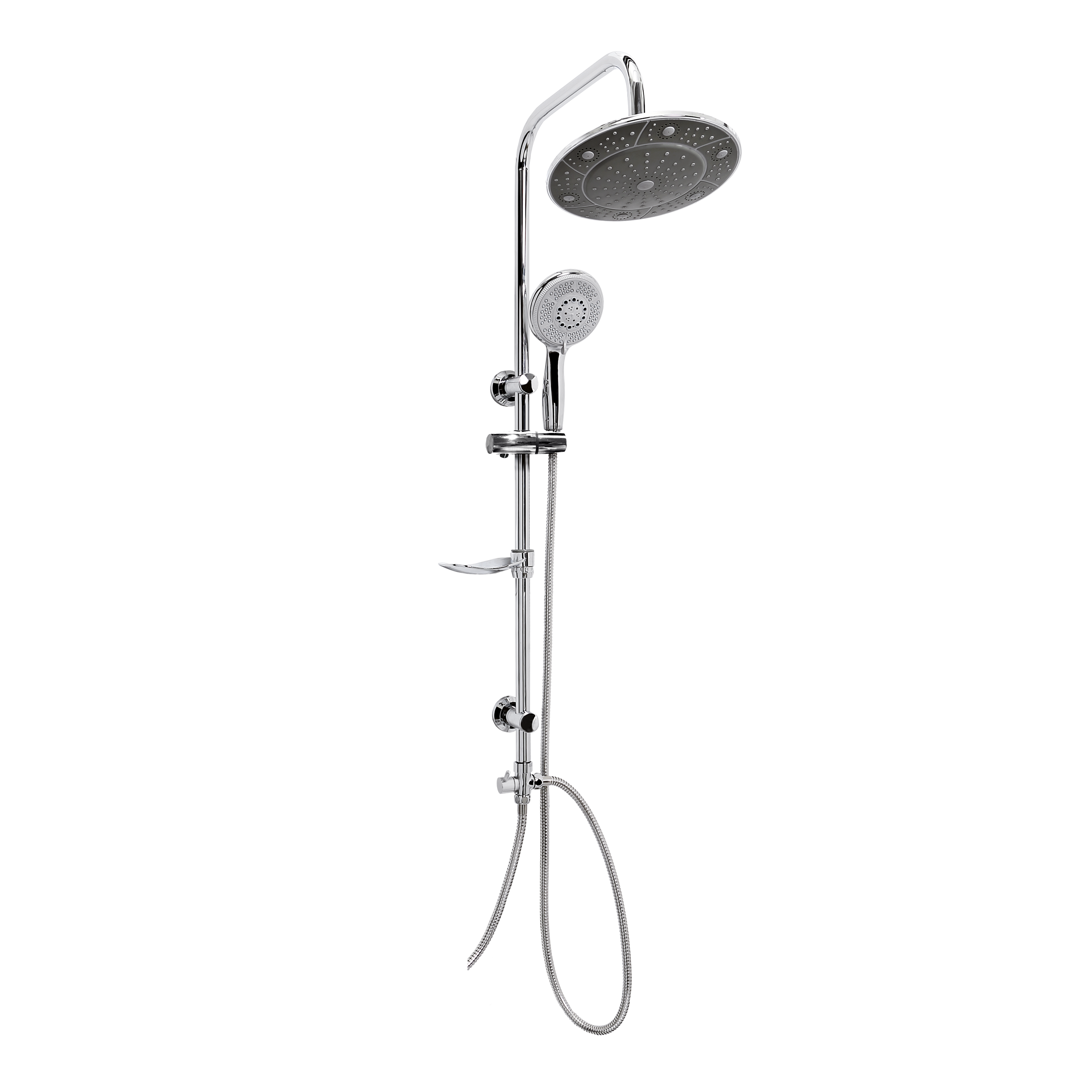 Dušikomplekt Invena Socho, kroom v.