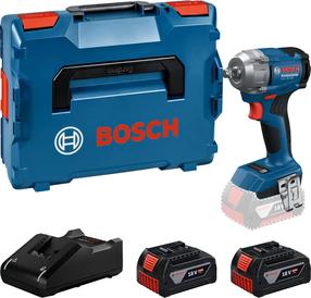 Аккумуляторный ударный гайковерт Bosch GDS 18V-350, 18 В, 4000 мАч