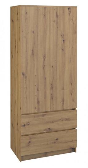 Spinta Malwa SS-90, ąžuolo sp., 90 cm x 50 cm x 180 cm
