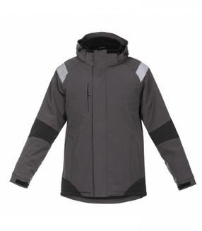 Darbinė striukė Bo Safety, juoda sp./pilka sp., XXL dydis