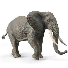 Žaislinė figūrėlė, dramblys Collecta African 88966, 18.5 cm, pilka sp.