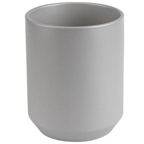 Puķu pods Domoletti Waza, keramika, Ø 13.5 cm, pelēka krās.
