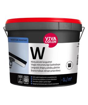 Шпаклевка Vivacolor W, универсальный, синий цв., 3 l