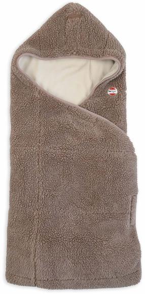 Plonas miegmaišis kūdikiui Lodger Wrapper Teddy, ruda sp., 115 cm x 90 cm