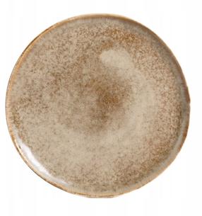 Šķīvis deserta Homla Darel, 20 cm x 20 cm, bēša krās.