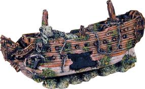 Akvariumo dekoracija Zolux Wreck, ruda sp., 30 cm