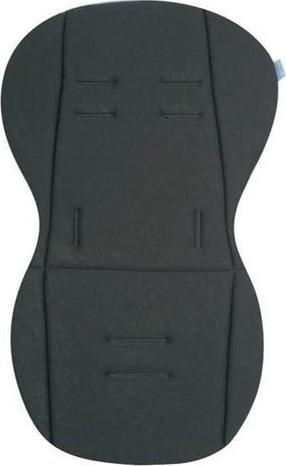 Įdėklas į vežimėlį BabyMatex Jersey Renis 48, juoda sp.