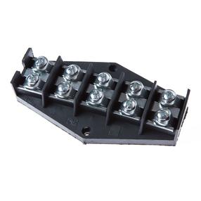 Ühendusplokk Elektroplast, 5 x 16 mm², must v.