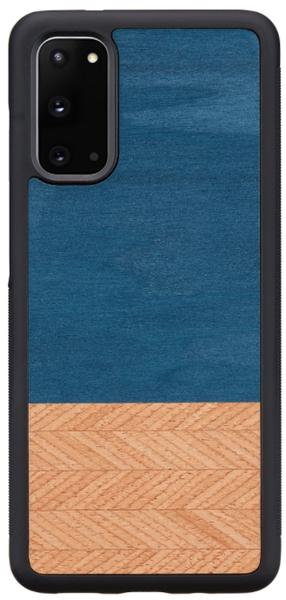 Telefoni ümbris Man&Wood Denim Black for Galaxy S20, mitmevärviline, Samsung